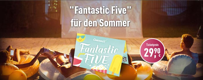 Cinemaxx Fantastic Five Ticket