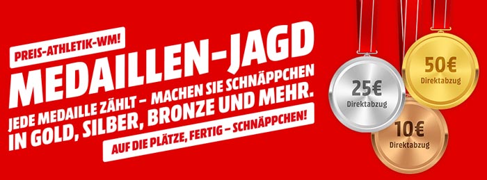 Media Markt Medaillen-Jagd