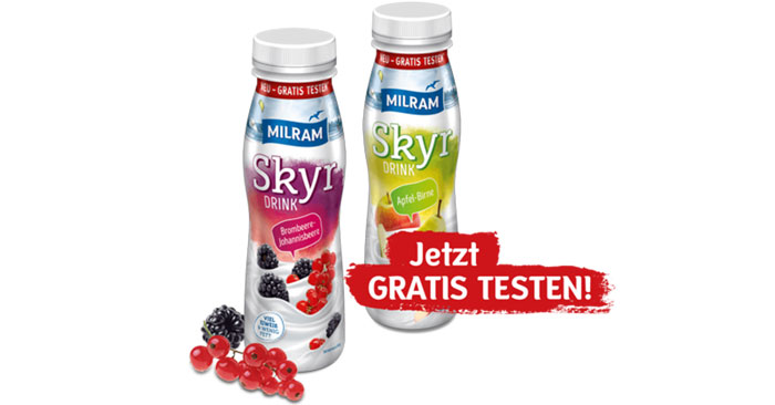 Milram Skyr Drink gratis testen