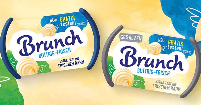 Brunch buttrig-frisch Margarine