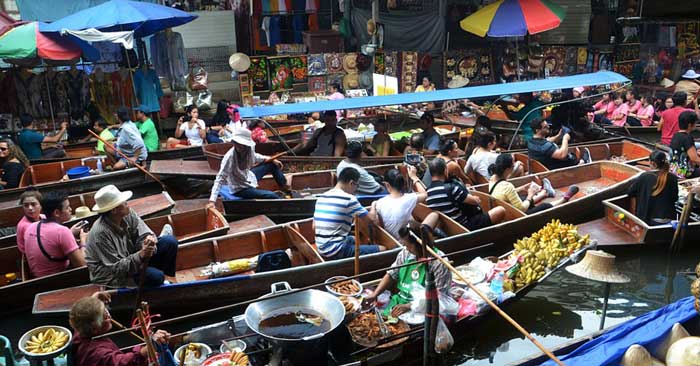 Floating Market Thailand