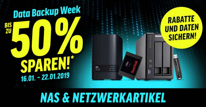 Notebooksbilliger Data Backup Week