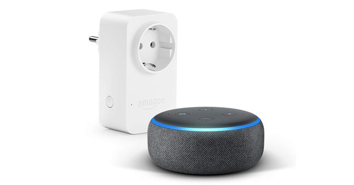 Amazon Smart Home Bundle: Echo Dot + Smart Plug für 34,98€