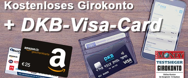 DKB Girokonto + Amazon Gutschein