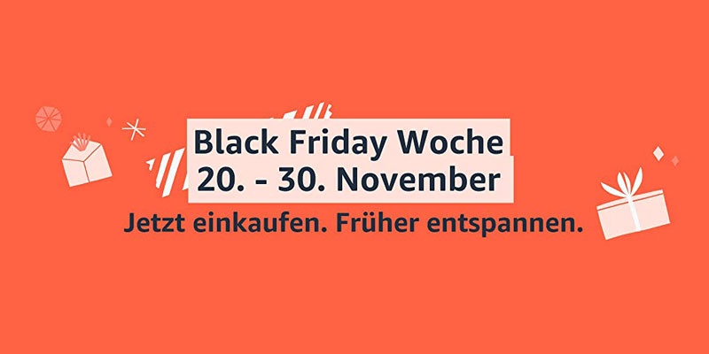 Amazon Black Friday Woche 2021 - Übersicht der besten Deals