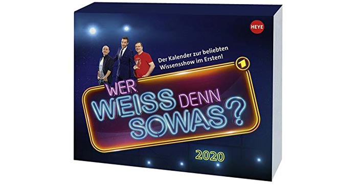 Wer weiß denn sowas? Tagesabreißkalender