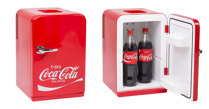 Gerücht Gutartig Spende mini kühlschrank coca cola schwarz Vollständig  trocken Wahrnehmen Mundstück
