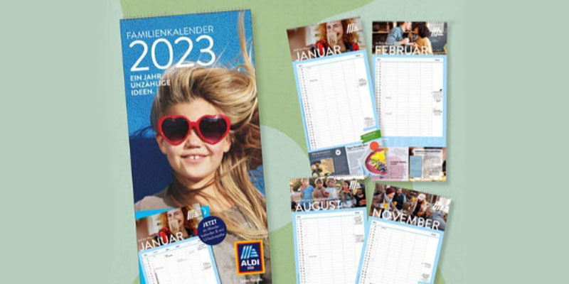 ALDI Familienkalender 2023