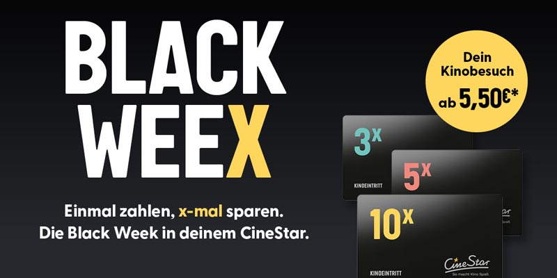 CineStar Black Week