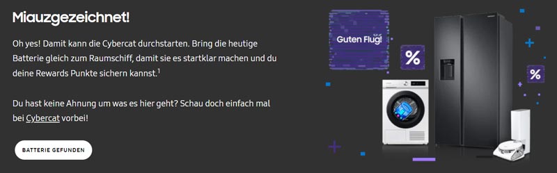 Samsung Rewards Batterie