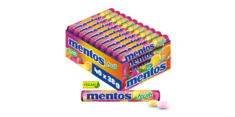 Mentos Fruit Dragees