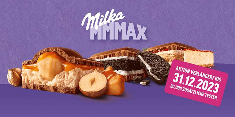 Milka MMMAX kostenlos testen