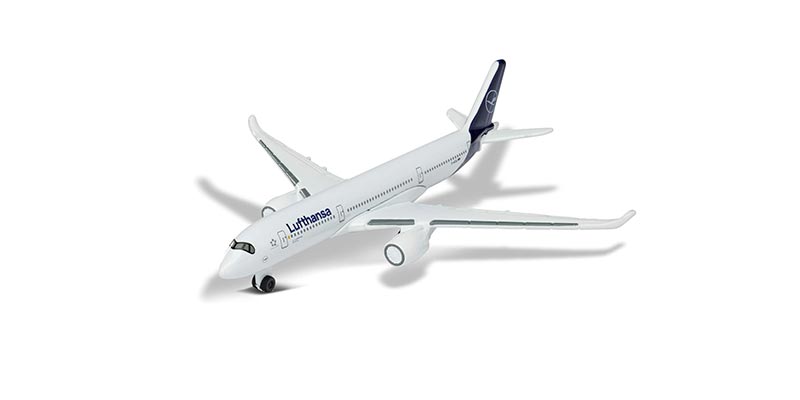 Majorette Airbus 350 Lufthansa Spielzeugflugzeug