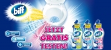 Biff WC-Reiniger gratis testen – Cashback Aktion