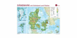 Kostenlose Dänemark Landkarte mit Grönland und Färöer bestellen