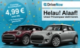 DriveNow Karnevalsaktion: Anmeldung für nur 4,99€ + 15 Freiminuten