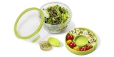 Emsa Salatbox Clip & Go für Unterwegs (2 Einsätze für Zutaten & Soße) für 4,34€