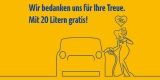 20 Liter Gratis Tanken an Jet Tankstellen bis zum 09.10.2020 [13 bis 14 Uhr]