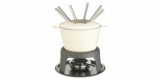 MasterClass Gusseisen-Fondue-Set für Schokolade, Käse & Fleisch (Cremefarbe) für 42,05€