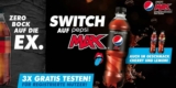 Pepsi Max Gutschein: 3x 0,5 Liter Flaschen Pepsi Max gratis testen mit Coupon