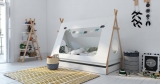 Woood Tipi Bett (90×200 cm) für 252,43€ – Zelt Bett für Kinder